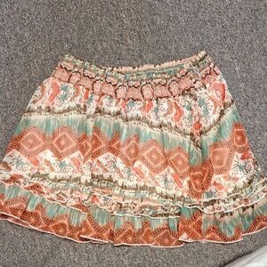 $.25 W Bundle Rachael & Chloe Multicolor A-Line Skirt